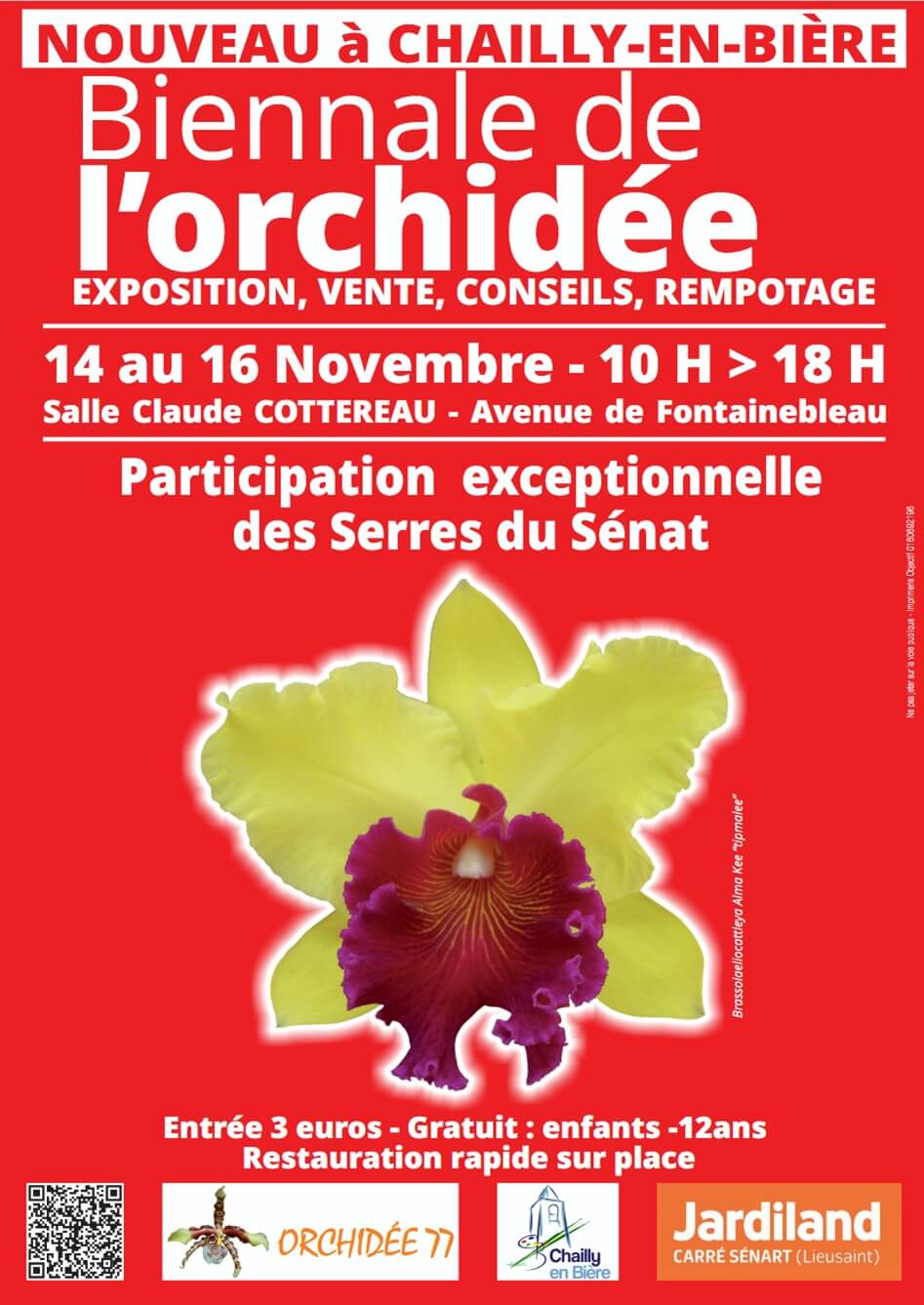Biennale de l'orchidée à Chally-en-Bière