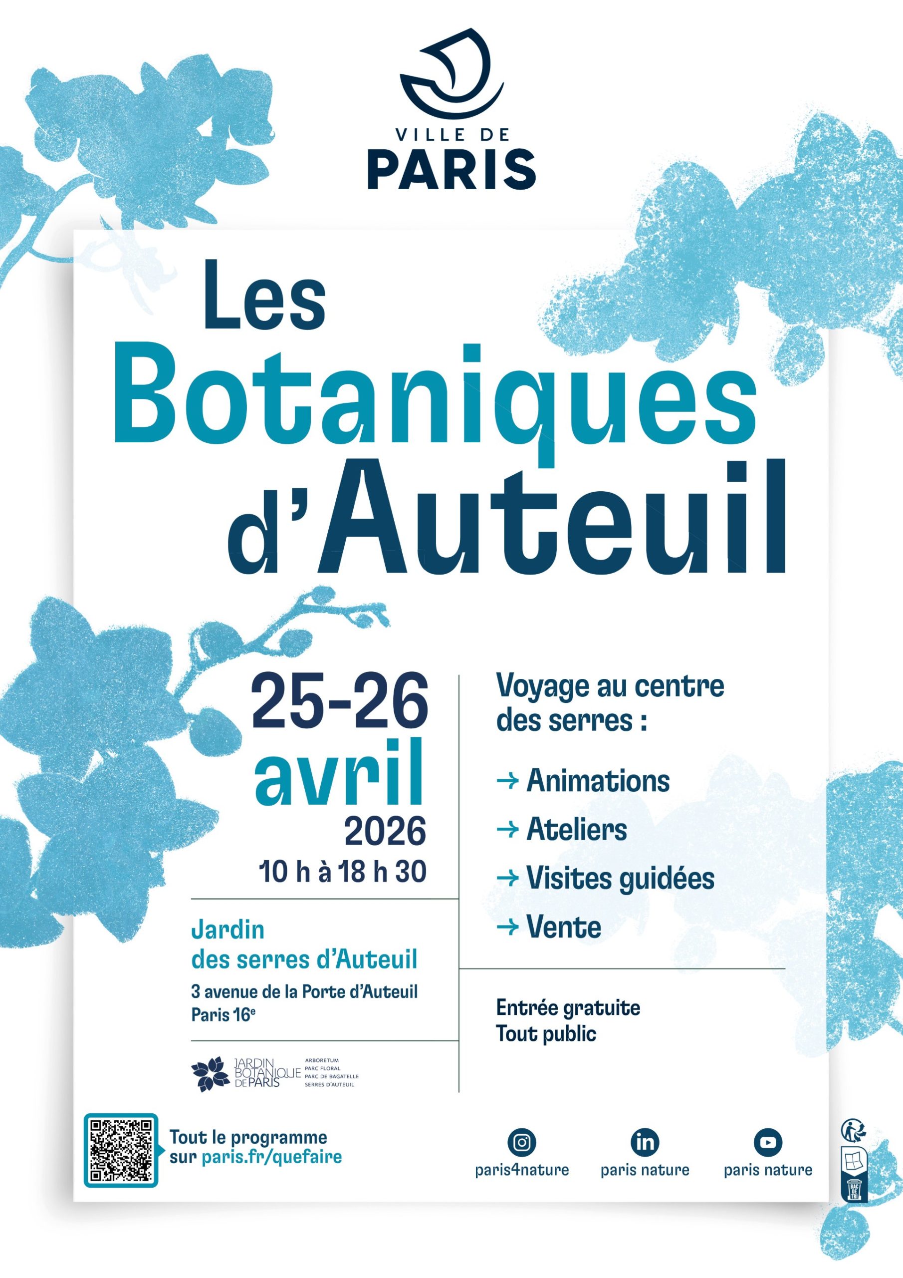 Botaniques d'Auteuil